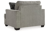 Deakin Ash Sofa, Loveseat, Oversized Chair and Ottoman