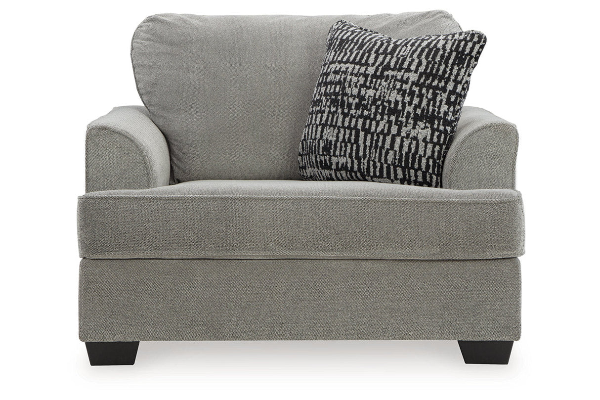 Deakin Ash Sofa, Loveseat, Oversized Chair and Ottoman