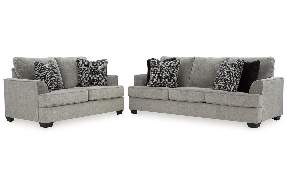 Deakin Ash Sofa and Loveseat