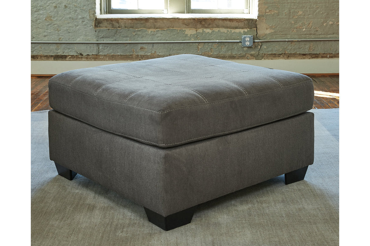 Pitkin Slate Oversized Accent Ottoman