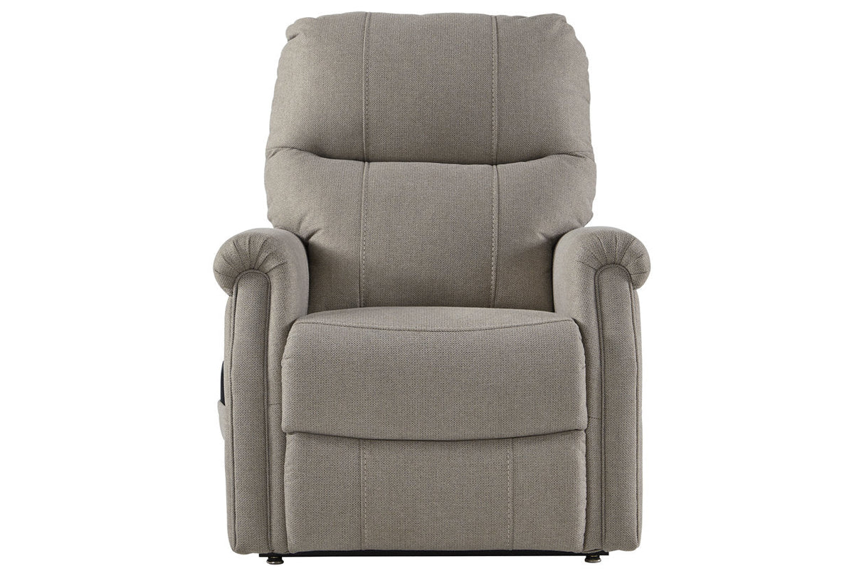 Markridge Gray Power Lift Recliner