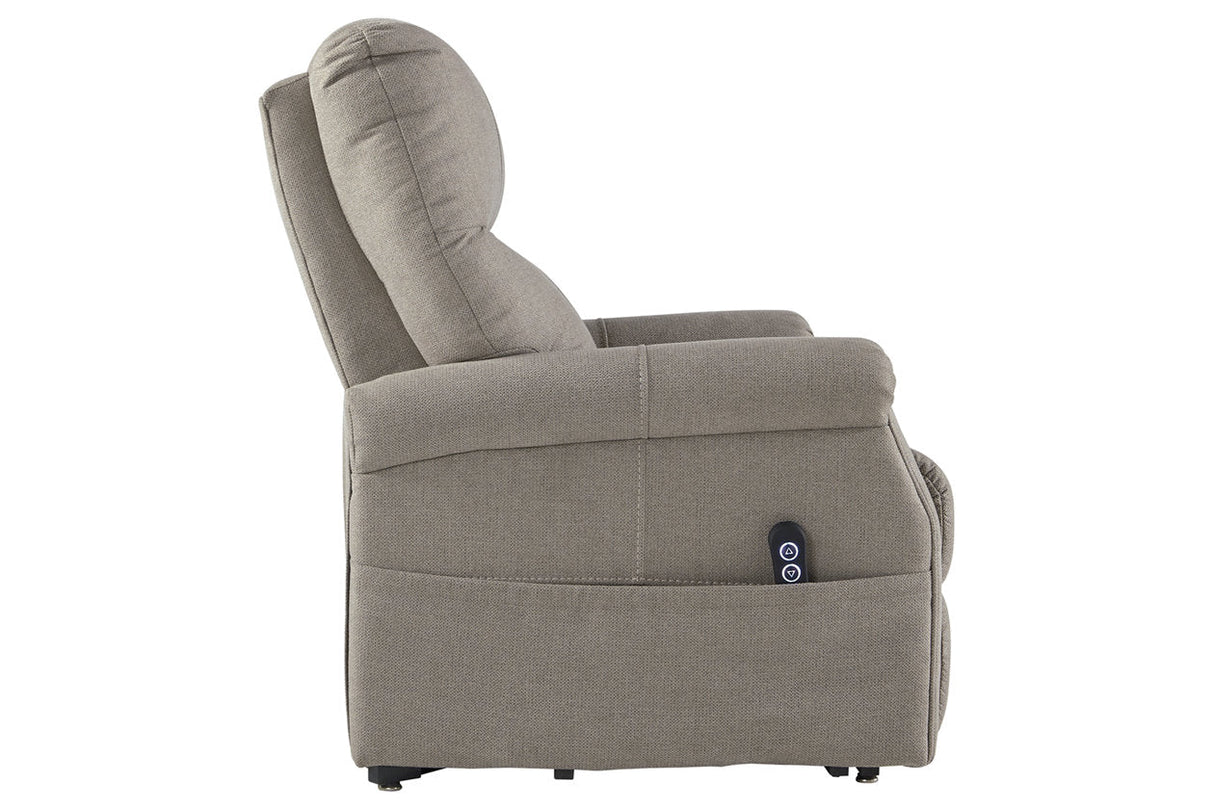 Markridge Gray Power Lift Recliner