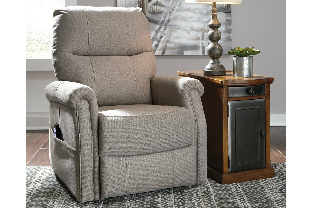 Markridge Gray Power Lift Recliner