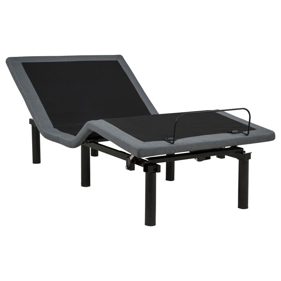 Tasca Black Twin XL Dual-Motor Adjustable Bed Base by Coaster at Eve Furniture
