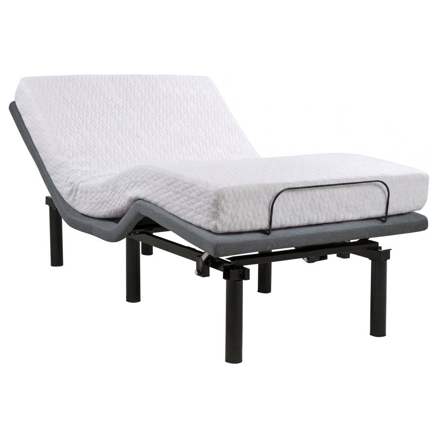 Tasca Black Twin XL Dual-Motor Adjustable Bed Base by Coaster at Eve Furniture