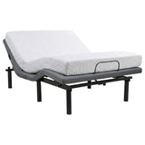 Weston Black/Grey Full Dual-Motor Massage Adjustable Bed Base by Coaster at Eve Furniture