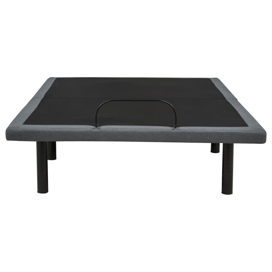 Weston Black/Grey Full Dual-Motor Massage Adjustable Bed Base by Coaster at Eve Furniture