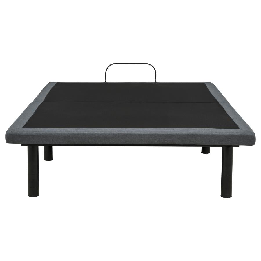 Weston Black/Grey Full Dual-Motor Massage Adjustable Bed Base by Coaster at Eve Furniture