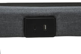Weston Black/Grey Full Dual-Motor Massage Adjustable Bed Base by Coaster at Eve Furniture