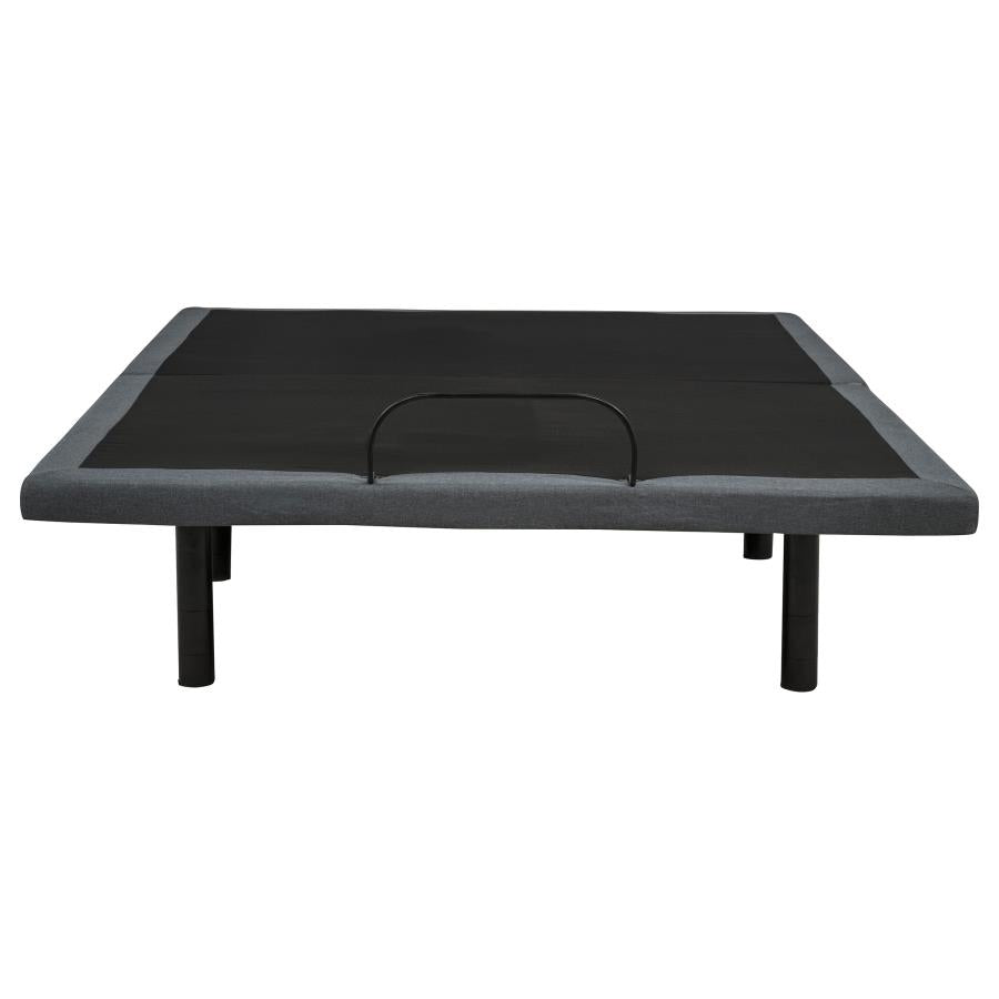 Weston Black/Grey Queen Dual-Motor Massage Adjustable Bed Base by Coaster at Eve Furniture