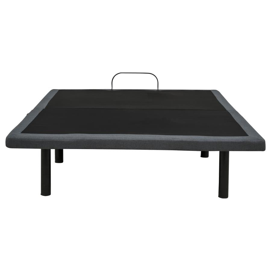Weston Black/Grey Queen Dual-Motor Massage Adjustable Bed Base by Coaster at Eve Furniture