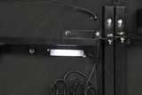 Weston Black/Grey Queen Dual-Motor Massage Adjustable Bed Base by Coaster at Eve Furniture