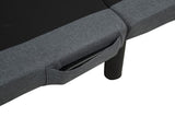 Weston Black/Grey Twin XL Dual-Motor Massage Adjustable Bed Base by Coaster at Eve Furniture