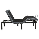 Weston Black/Grey Twin Dual-Motor Massage Adjustable Bed Base by Coaster at Eve Furniture
