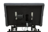 Weston Black/Grey Twin Dual-Motor Massage Adjustable Bed Base by Coaster at Eve Furniture