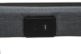 Weston Black/Grey Twin Dual-Motor Massage Adjustable Bed Base by Coaster at Eve Furniture