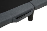 Weston Black/Grey Twin Dual-Motor Massage Adjustable Bed Base by Coaster at Eve Furniture