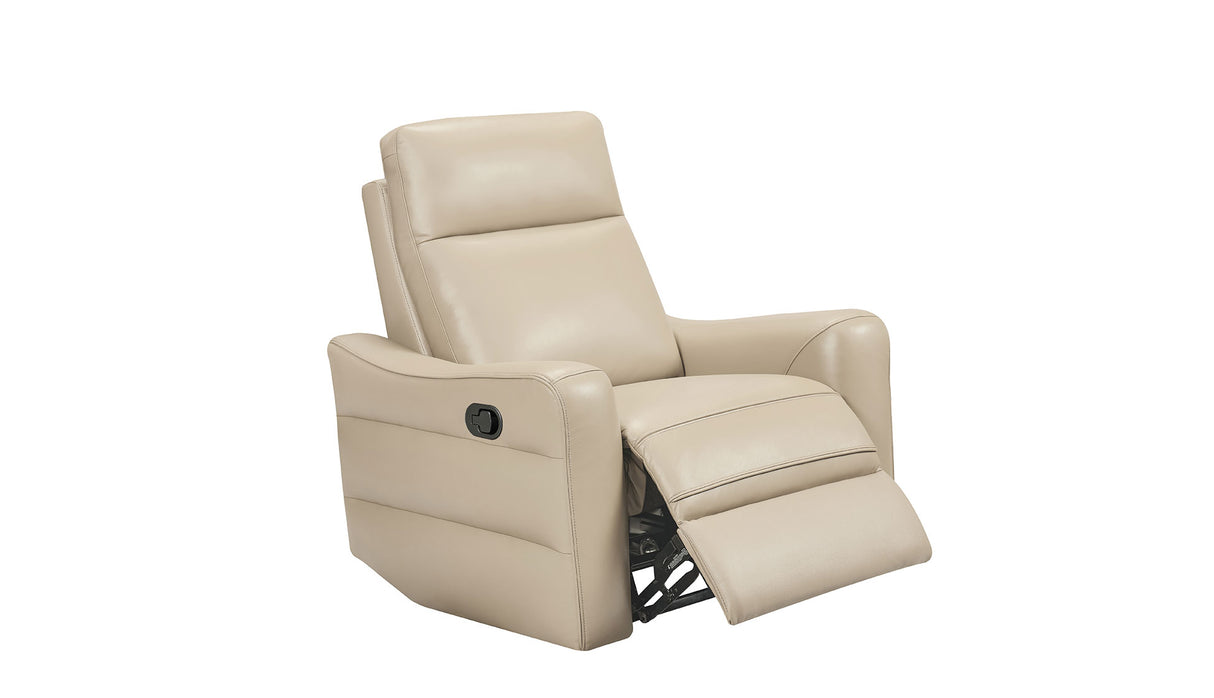 3517 Cream Loveseat w/ manual recliners by ESF Furniture at Eve Furniture