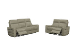 3517 Grey Chair w/ manual recliner by ESF Furniture at Eve Furniture