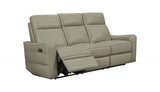 3517 Grey Sofa w/ manual recliners by ESF Furniture at Eve Furniture