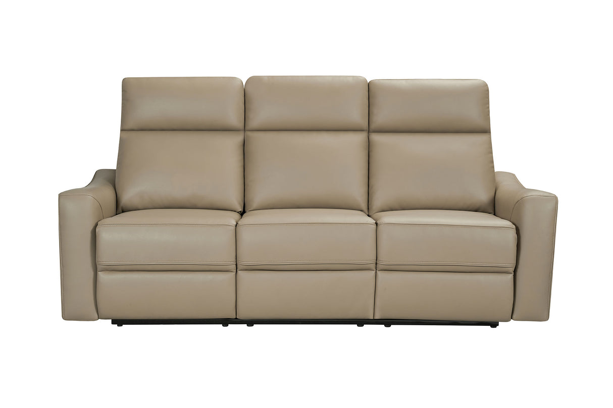 3517 Taupe Chair w/ manual recliner by ESF Furniture at Eve Furniture