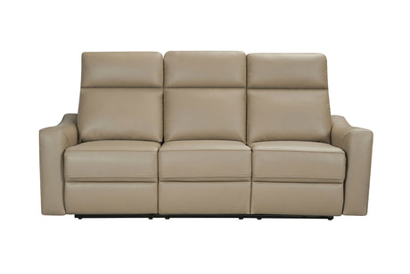 3517 Taupe Chair w/ manual recliner by ESF Furniture at Eve Furniture