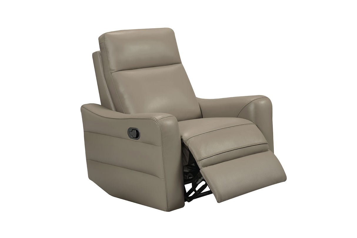 3517 Taupe Chair w/ manual recliner by ESF Furniture at Eve Furniture