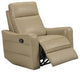 3517 Taupe Chair w/ manual recliner by ESF Furniture at Eve Furniture