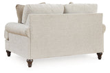 Valerani Sandstone Sofa, Loveseat, Chair and Ottoman