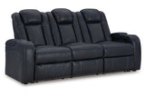 Fyne-Dyme Sapphire Power Reclining Sofa, Loveseat and Recliner