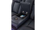 Fyne-Dyme Sapphire Power Reclining Sofa, Loveseat and Recliner