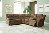 Partymate Brindle 2-Piece Reclining Sectional