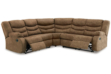 Partymate Brindle 2-Piece Reclining Sectional