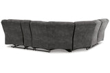 Partymate Slate 2-Piece Reclining Sectional