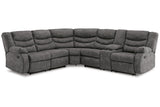 Partymate Slate 2-Piece Reclining Sectional