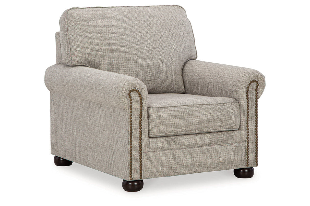 Gaelon Dune Chair and Ottoman