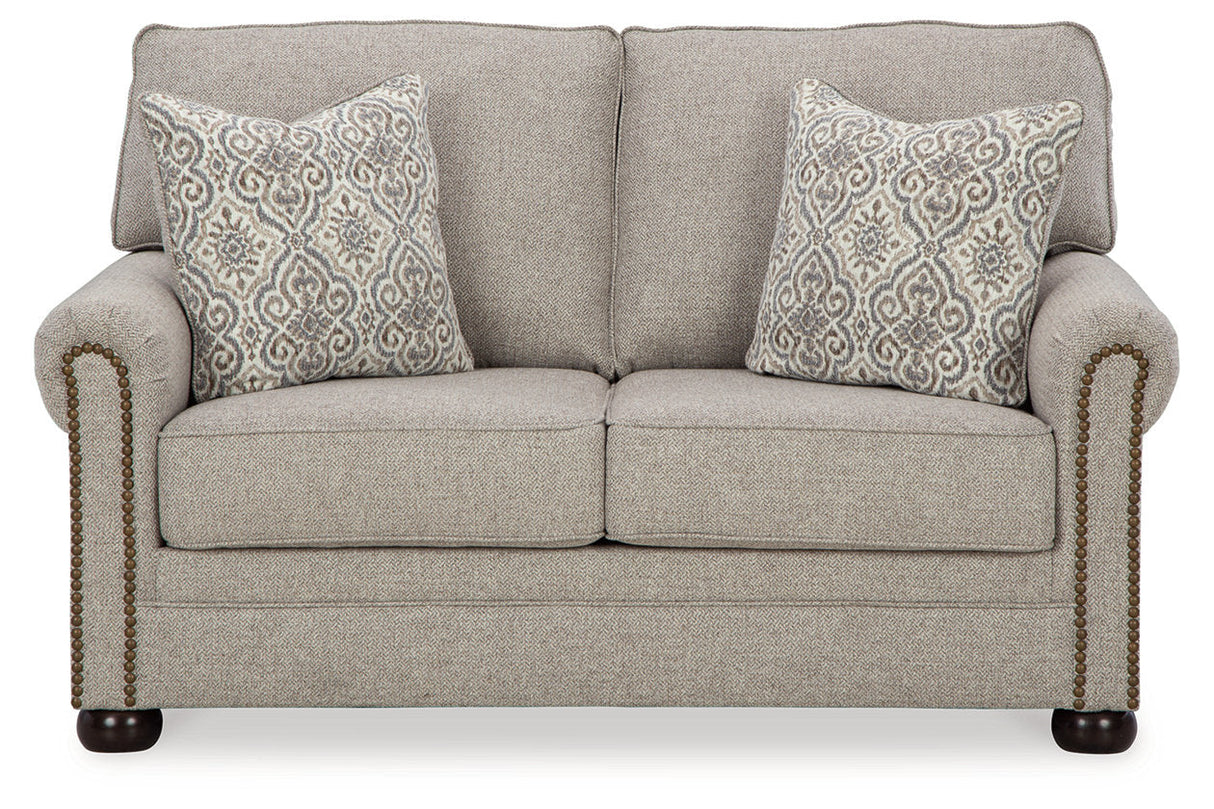 Gaelon Dune Sofa, Loveseat, Chair and Ottoman