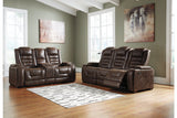 Game Zone Bark Power Reclining Sofa