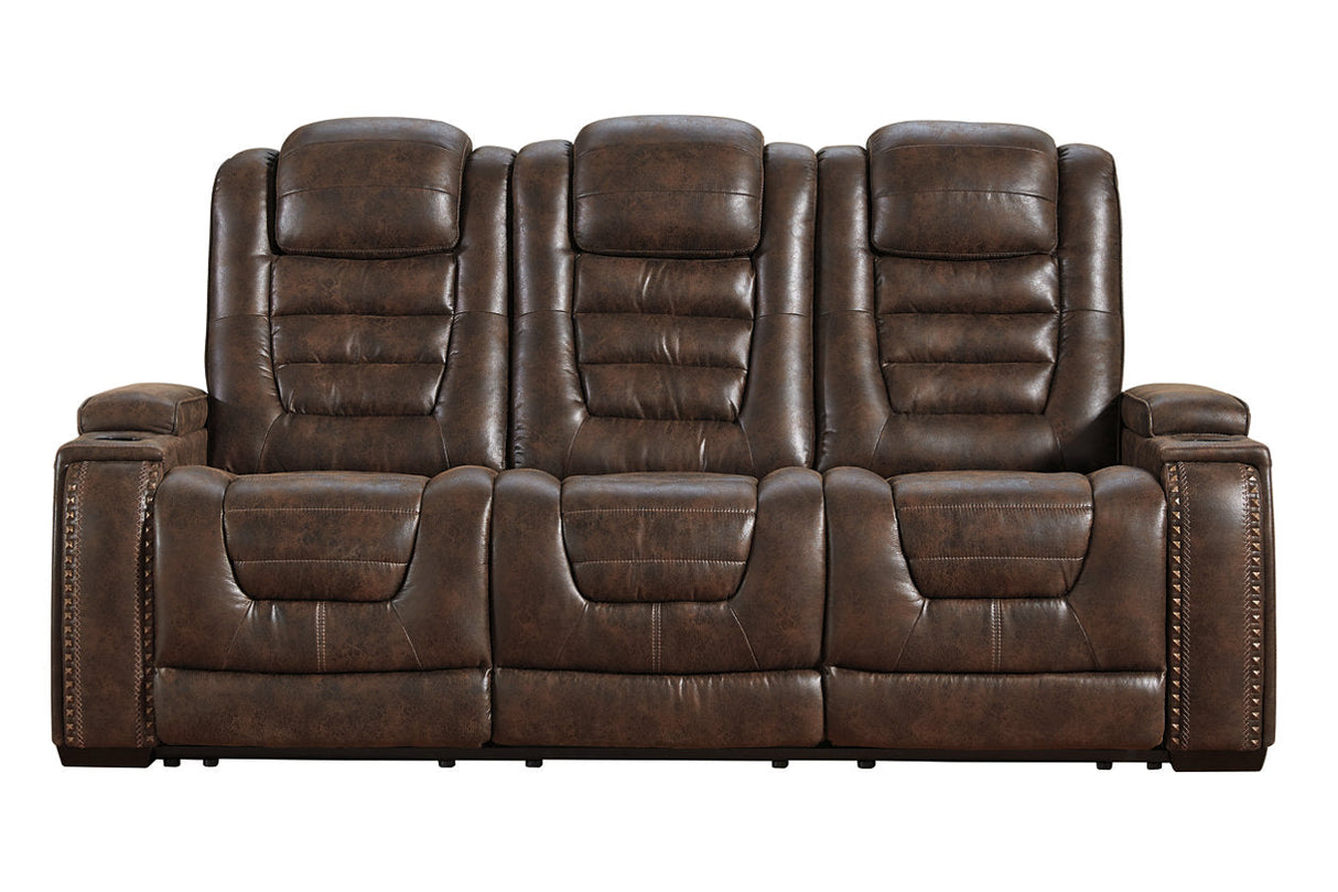 Game Zone Bark Power Reclining Sofa