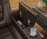 Game Zone Bark Power Reclining Living Room Set