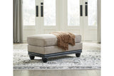 Elbiani Alloy Oversized Chair and Ottoman