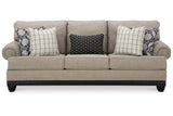 Elbiani Alloy Sofa, Loveseat, Oversized Chair and Ottoman