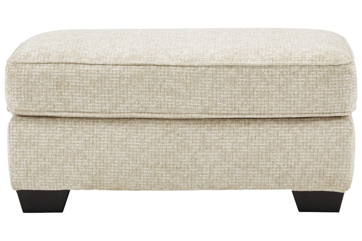 Haisley Ivory Ottoman