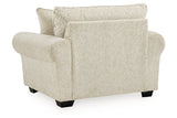 Haisley Ivory Sofa and Chair