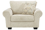 Haisley Ivory Oversized Chair