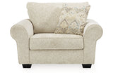 Haisley Ivory Sofa and Chair