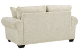 Haisley Ivory Loveseat