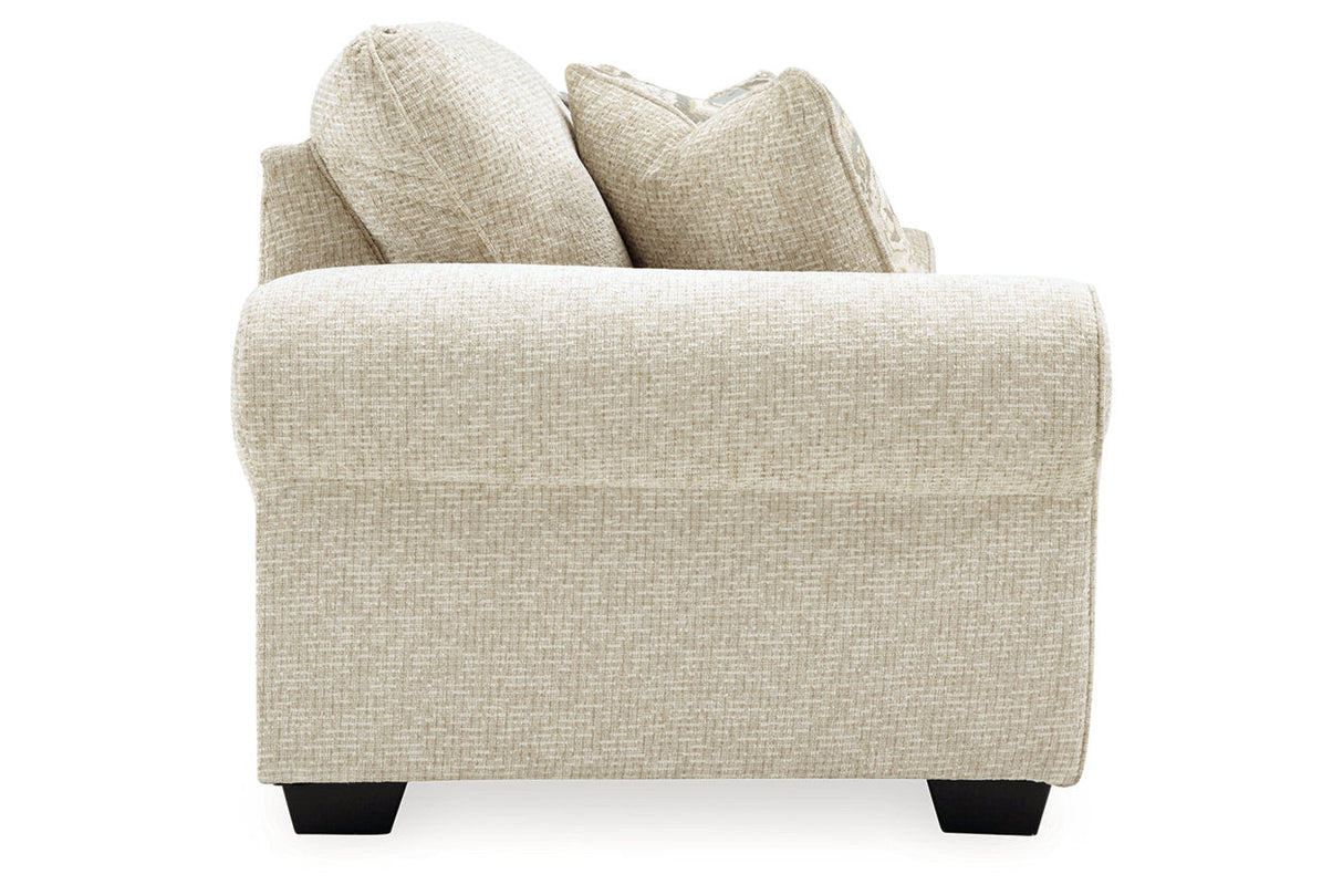 Haisley Ivory Sofa and Chair