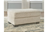 Haisley Ivory Ottoman