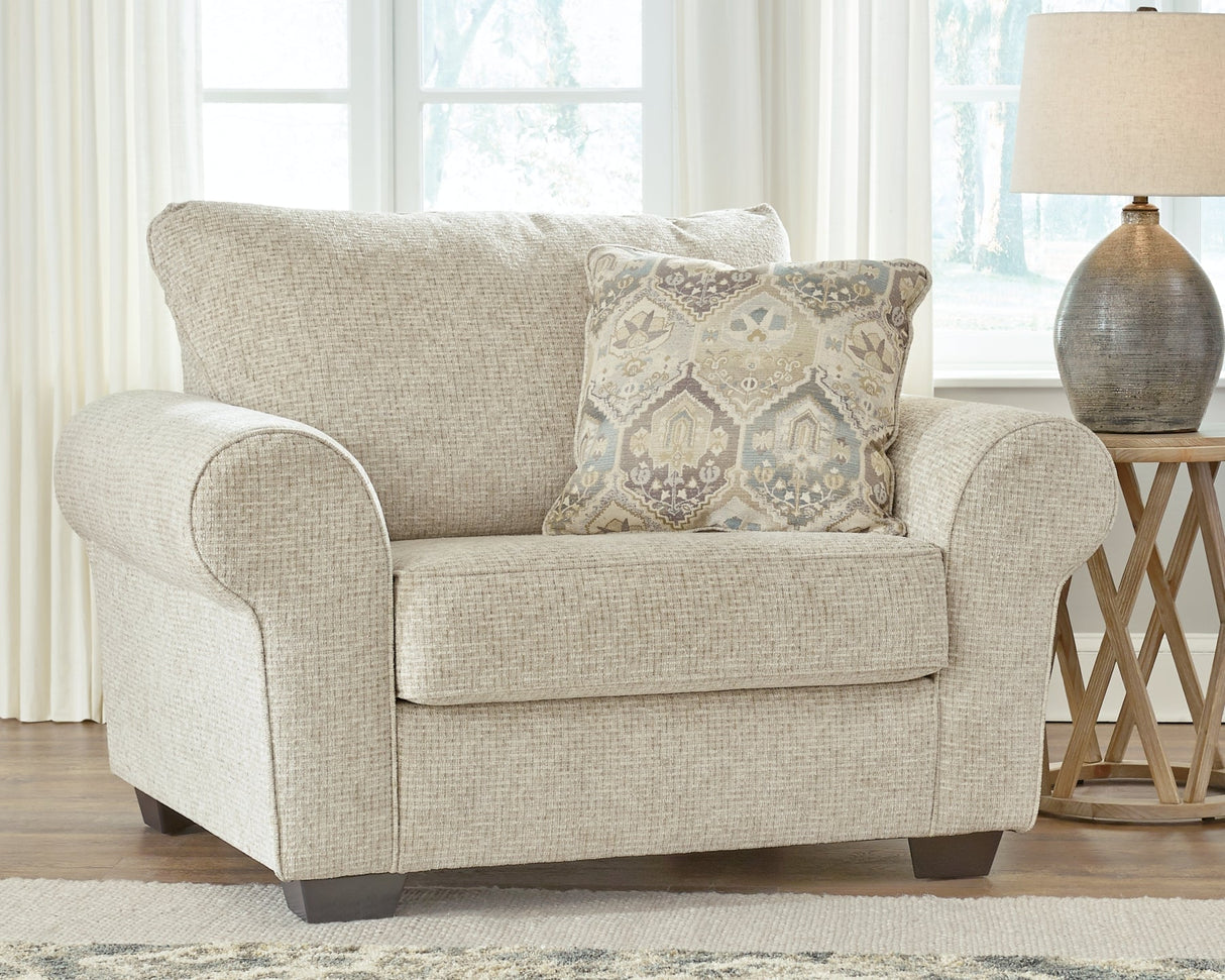 Haisley Ivory Living Room Set